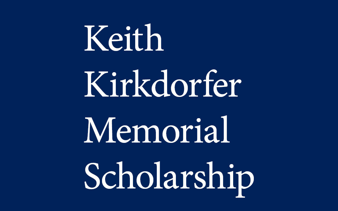 Keith Kirkdorfer Memorial Scholarship