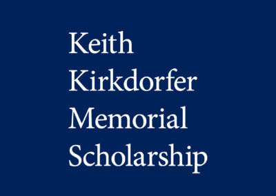 Keith Kirkdorfer Memorial Scholarship